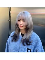 インク 渋谷(INK.)&nbsp;ウルフカット×エンドカラー