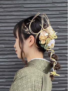 そうろと 卒業式　ヘアセット