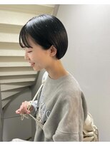 ハウ 心斎橋(how)&nbsp;ミニボブ/ショート/ショートヘア/前下がりボブ/ぱつっとボブ