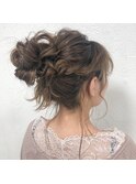 大人ガーリー/チョコレート/プリカール/小顔カット/外ハネボブ