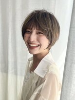 クロト(Clotho) ショートカット/髪質改善縮毛矯正白髪ぼかしレイヤーカラーボブ