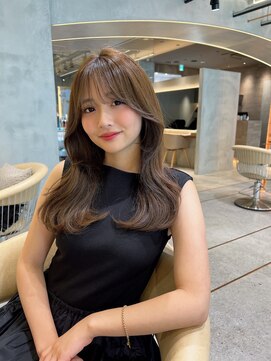 ロンド ストラーダ 心斎橋(Lond strada) マチルダボブ×ピンクベージュ×美髪［髪質改善/縮毛矯正］