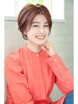 ガーランド (Garland) ノンダメージ水素カラーピンクベージュネイビーグレー表参道