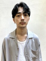 テテコケット(tete coquette)&nbsp;メンズニュアンスパーマ×センターパート