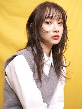 ピークアブー アヴェダ ギンザシックス(PEEK-A-BOO AVEDA GINZASIX) ロングウルフ/ニュアンスパーマ/レイヤーカット