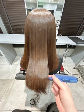 ネウィ 池袋(newi) リタッチTOKIO縮毛矯正＋カット【担当　江口健太】
