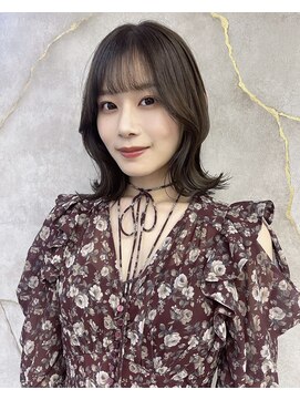 ロンドアヴァントゥス 池袋(Lond aventus) 韓国レイヤー/韓国風/ボブ/髪質改善/黒髪/ブリーチなし〔池袋〕