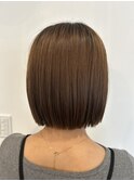 切りっぱなしボブ
