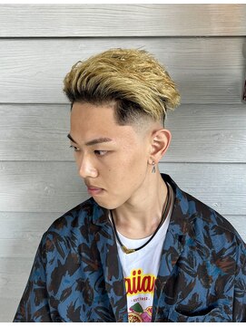 スタンドバーバー 柏(STAND BARBER) カルマパーマ/ベリーショート/ダークアッシュ/ニュアンスパーマ