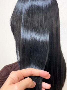 シュシュ 宜野湾店(chou chou) ブルーブラック/トリートメント/アッシュカラー/暗髪
