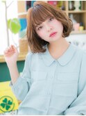フレンチカジュアル小顔くせ毛風ふわふわボブc6大宮20代30代40代
