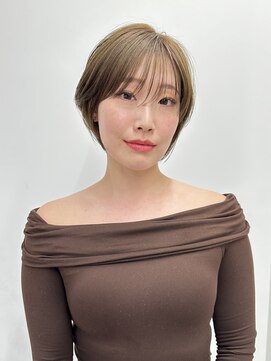 エアー 横浜(AIR) 【寺本】くびレイヤーエモージュバングイメチェン愛されショート