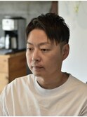 大人抜け感アップバング【メンズカット/倉敷/中島】