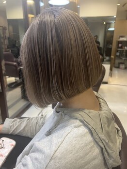 ヘアーサロン シェール(hair salon Cher)の写真/【福島駅/徒歩3分】スタイルの持ちが気になる方に、自宅での再現性を重視したカットで伸びてもまとまる◇