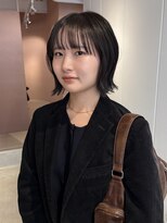ニカ(NICA)&nbsp;【NICA】ボブ×オリーブカラー＊緒方