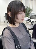 ボブ　フェイスレイヤー　博多美容室
