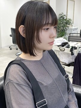 クレム 博多駅店(ChLem) ボブ フェイスレイヤー 博多美容室