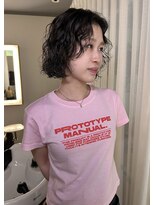 トリッカ 銀座(tricca)&nbsp;ウェーブパーマ/ボブパーマ/顔周りレイヤー/スパイラルパーマ