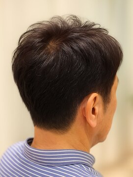 ロンロンシャ 都ホテル店(RONRONCHAT) 50代×ツーブロック×オレンジブラウン