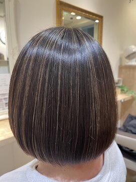 クリック 武蔵新城店(CLiC) ハイライトボブ