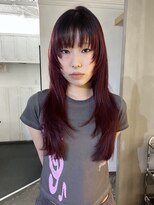 カシェ ホリエ(CACHE HORIE)&nbsp;ボルドーカラー / ワインレッド / レイヤー / 牧野