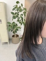 シロトアオ(shiro to ao)&nbsp;顔周りレイヤー・オリーブグレージュ