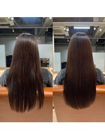 スープル オザキヤマ(SOUPLE.ozakiyama)&nbsp;【髪質改善x縮毛矯正】SILKストレート