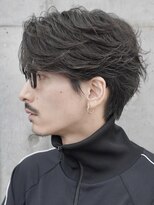 エリマ 横浜西口(elima)&nbsp;横浜メンズカットフェザーパーマニュアンスパーマメンズパーマ