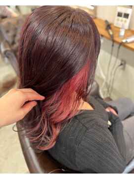 エトワール(Etoile HAIR SALON) インナーカラー01.22似合わせカット