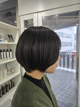 シー 柏(sii.) ショートボブ/ショートカット/丸みショート/