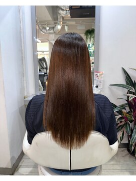 シゲ 自由が丘店(SHIGE) 毎月白髪染めしてても大丈夫/地毛風髪質改善ストレート/縮毛矯正