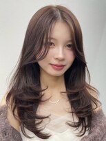 POCKET郡山安積店 ショートカットレイヤーカット髪質改善縮毛矯正【4月1日OPEN予定】&nbsp;着物ヘア/ダークアッシュ/ミディアムレイヤーカット/郡山