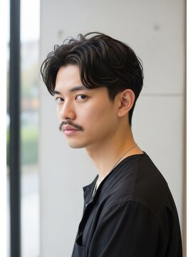 ロンドプランタン 恵比寿(Lond Printemps) ★メンズショート/センターパート/シースルーセンターパート