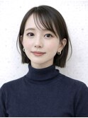 ボブ/ぱつっとボブ/ミニボブ/ボブパーマ/10代20代30代/表参道