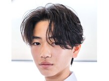 ハルクファースト 札幌(HRK 1st.)の雰囲気(カットパーマで作るセンターパートニュアンスパーマ/札幌/眉毛)