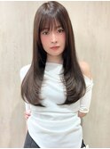 あむstyle 透け感ナチュラルレイヤーカット10代20代30代