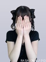 アールエーサロンモノクロ 秋葉原(RA SALON モノクロ) 【推し活ヘアセット】立体リボンクラゲヘア