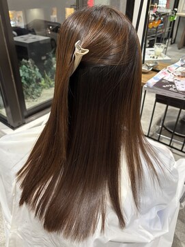 キャパ セントラル 天神 大名店(CAPA central) 髪質改善 縮毛矯正 ストレートパーマ 艶髪 10代 20代