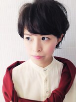 レンジシキチジョウジ (RENJISHI KICHIJOJI)&nbsp;耳かけ黒髪ショート【RENJISHI KICHIJOJI】