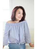 コークス 原宿 表参道(COKETH)&nbsp;[コークス]ハイブリッドカラー美人レイヤー[浦本伸次 縮毛矯正]