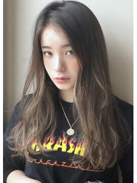 アグヘアー テイスター 保谷店(Agu hair taster) 《Agu hair》外国人風グラデーションカラーゆるふわロング