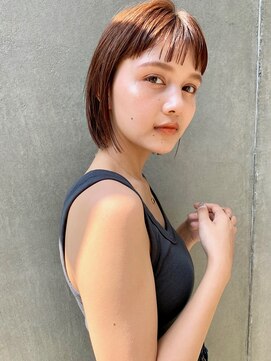 キラ 渋谷(KILLA) 爽やかな印象のラフ感ストレートボブ！