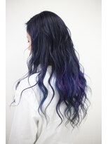 クリーン ヘアデザイン(CLLN hair Design)&nbsp;寒色毛先カラー　ロングスタイル