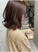 【LUNON】ほんのりオレンジのブラウンカラー