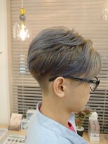 シルビジュー(Cills Bijou)&nbsp;★大人men'sセンター分けサイドグラデーション＆platinaブルー★