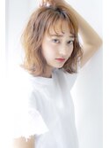 大人可愛い20代30代40代くびれヘアメルティカラー