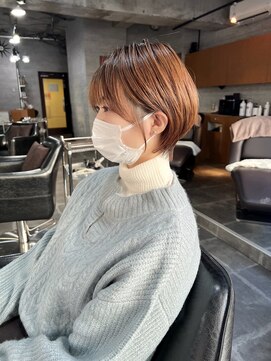 バーチョ(bacio) 20代30代40代◎小顔骨格矯正ショート【麻生/札幌ショート/白髪】