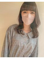 ツイギー 宮西店(TWiGGY)&nbsp;セミロングにリバースカール