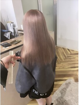 ラニヘアサロン(lani hair salon) ミルクティーカラー/ベージュカラー/ダブルカラー/ケアブリーチ