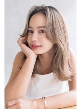 エイミー(Aimee) Aimee 町田　シースルーバング×ロングレイヤー